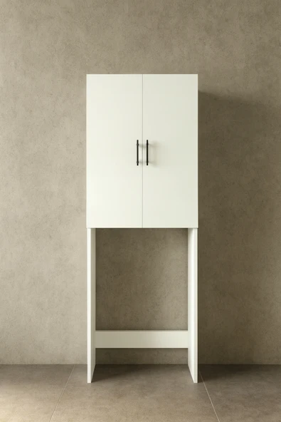 Akasya Stil Çamaşır Makinesi Dolabı - Resim 7