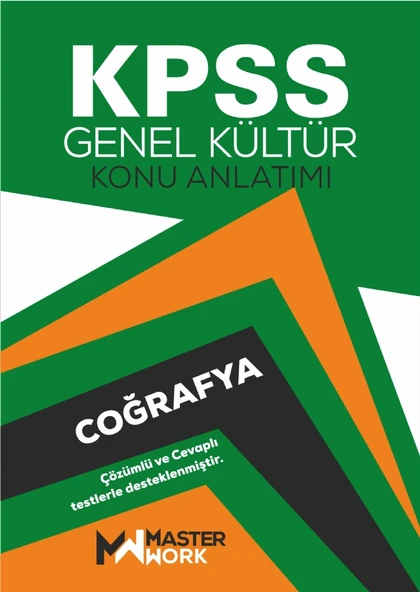 KPSS - Genel Kültür / COĞRAFYA KONU ANLATIMI - Detaylı Konu Anlatımı - Çözümlü Testler - Konu Testleri ürün görseli 1
