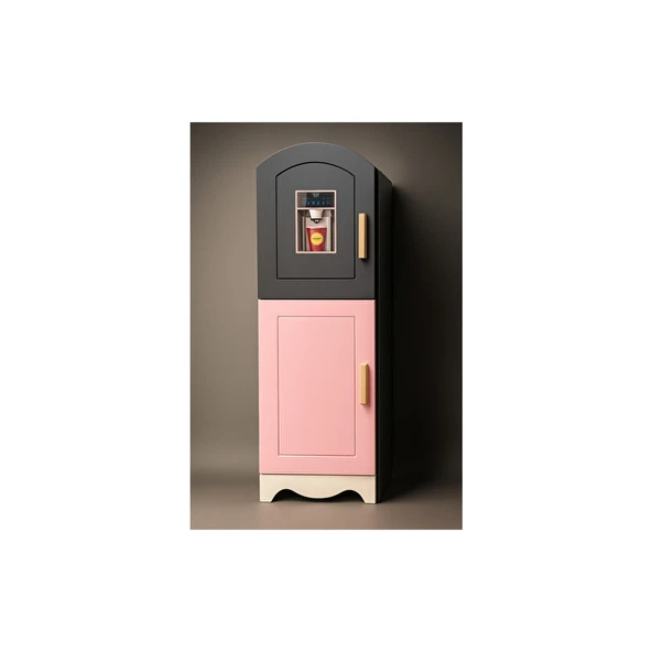 Eğitici Ahşap Buzdolabı Çocuk Gelişimine Destekleyici 3 Yaş Üstü - Resim 3