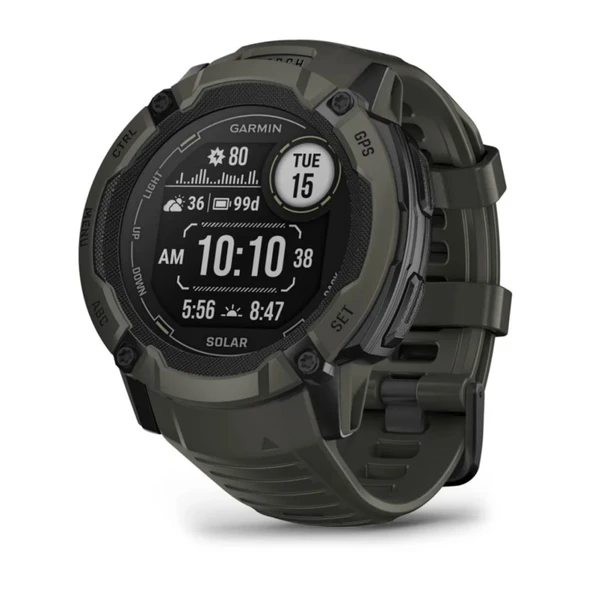 Garmin 010-02805-05 Instinct® 2X Solar, Moss Akıllı Saat ürün görseli