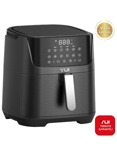 Yui Maxifry Pro Smart Airfryer M25 5.5 lt Yağsız Siyah Fritöz ürün görseli