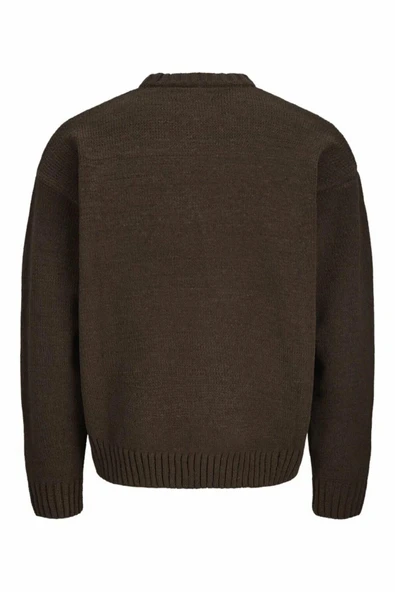 Jack Jones Crest Loose Fit Erkek Kazak 12287251 - Resim 2