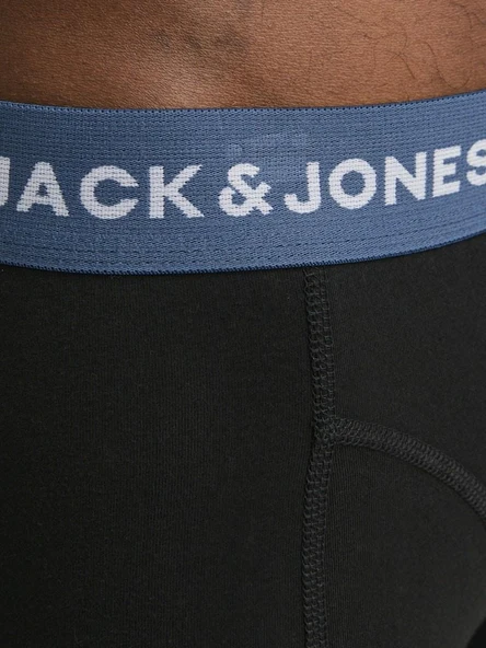 Jack Jones Solıd 5 Li Paket Erkek Boxer 12254366 - Resim 7