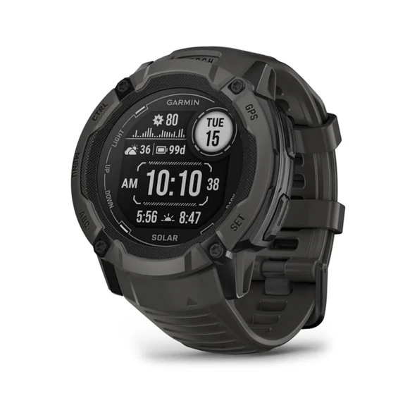 Garmin 010-02805-00 Instinct® 2X Solar, Graphite Akıllı Saat - Resim 2