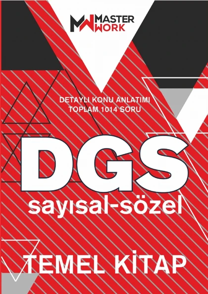 DGS Temel Kitap / Sayısal-Sözel Detaylı Konu Anlatımı ürün görseli