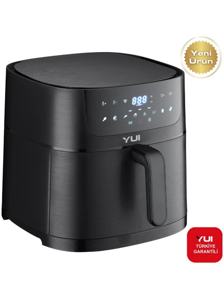 Yui M50 Maxifry XXL 8 lt Smart Airfryer Siyah Yağsız Fritöz ürün görseli