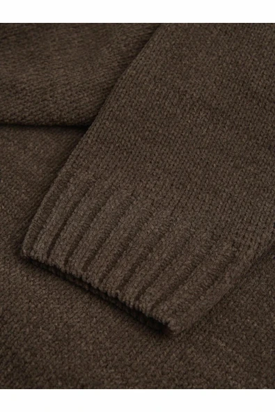 Jack Jones Crest Loose Fit Erkek Kazak 12287251 - Resim 4