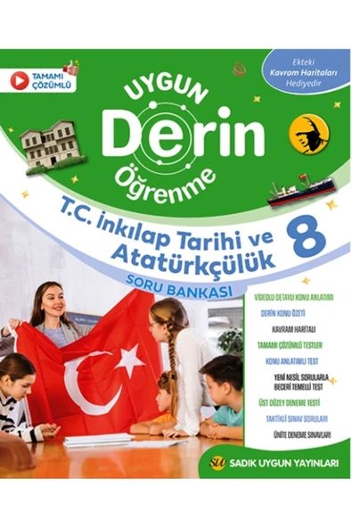 8. Sınıf Lgs T.c. Inkılap Tarihi Ve Atatürkçülük Derin Öğrenme Soru Bankası ürün görseli