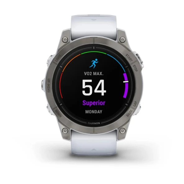 Garmin 010-02803-21 Epix Pro (G2), 47,Saph,Ti Whitestone, EMEA Akıllı Saat - Resim 3