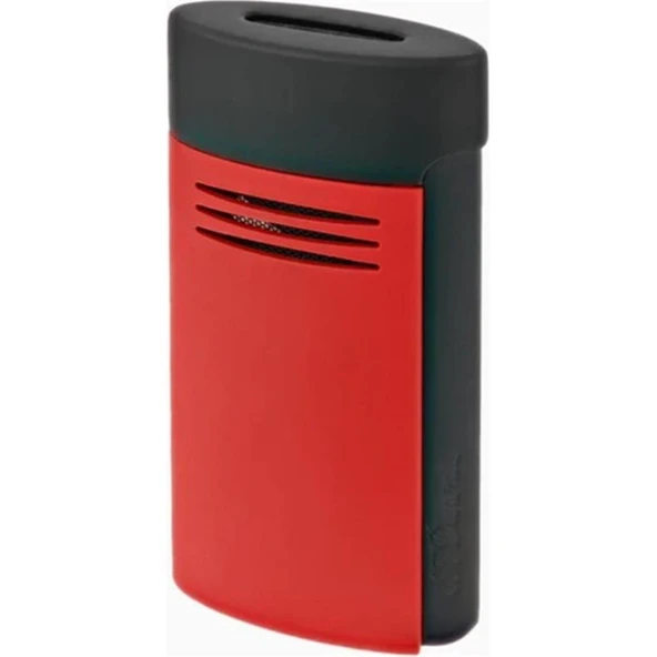 S.T. Dupont 020749V Megajet Matt Black And Red Çakmak - Resim 4