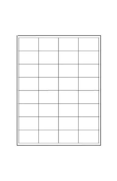 Ekofis Lazer Etiket 45x45 (2400) lü - Resim 2