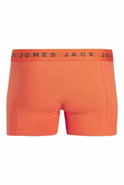 Jack Jones Bennett Solıd 3 Lü Paket Erkek Boxer 12285142 - Resim 3