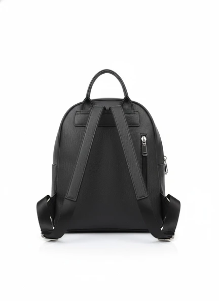 Kadın Sırt Çantası Şık Anahtar Detaylı, Modern Tasarım, Günlük Kullanıma Uygun 8683255014026 - Resim 7