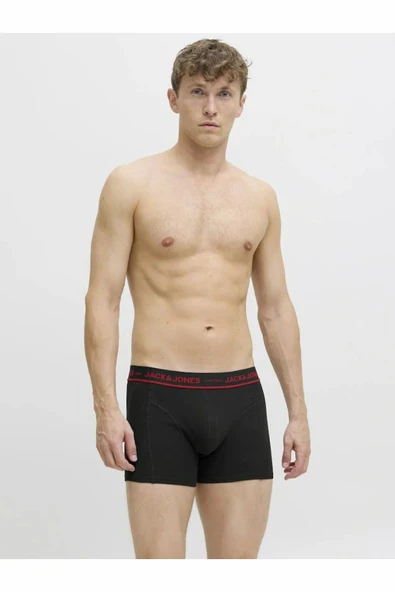 Jack Jones Gıngerbread 3 Lü Paket Erkek Boxer 12285149 - Resim 6