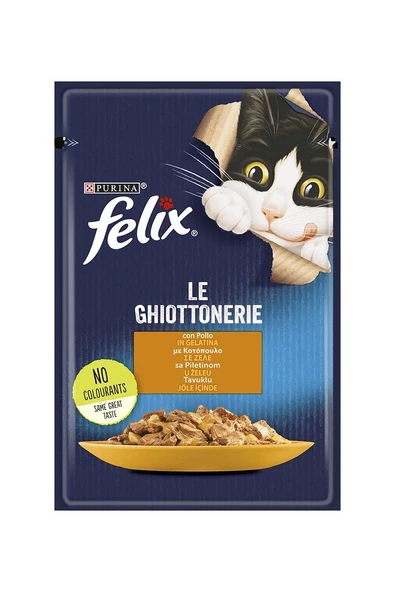 FELIX TAVUK ETLI KEDI YAS MAMA 85g ürün görseli 1