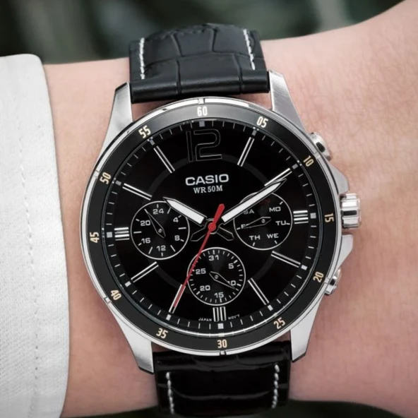 Casio MTP-1374L-1AVDF-D Kol Saati - Resim 7