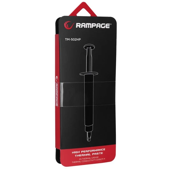 Rampage TM-502HP 2g 13.4w/m.K Gri Yüksek Performans Termal Macun - Resim 4