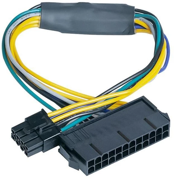 PrimeX PX-4973 DELL Optiplex 8 Pin To 24 Pin ATX PSU Power Güç Adaptör Kablosu ürün görseli 1