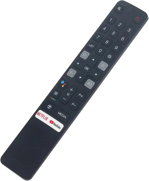 tcl ile uyumlu Model 55P725 Mikrofonlu Smart Tv Kumanda - Resim 4