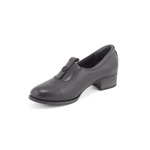 MAMMAMİA D25KA-7170 TOPUKLU KADIN DERİ AYAKKABI - Resim 4