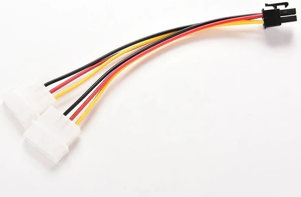 PrimeX PX-4583 6 Pin 4 Pin Molex Power Pci-e Ekran Kartı Kablosu, 6 Pin ekran Kartı kablosu - Resim 2
