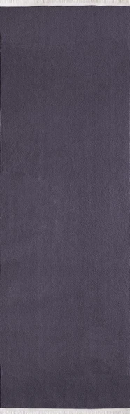 Modern Saçaklı Kaymaz Taban Tavşan Tüyü Kolay Temizlenebilir Yıkanabilir Salon Oturma Odası Yolluk Mutfak Halısı Gri Renk - Resim 2