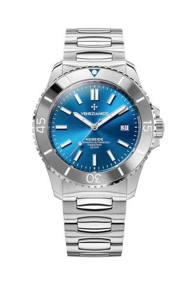 Venezianico Kurmalı Otomatik Erkek Kol Saati - 4521501C Nereide Tungsteno - Resim 6