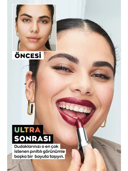 Avon Ultra Shimmer Ruj - Rosy Lumos - Resim 2