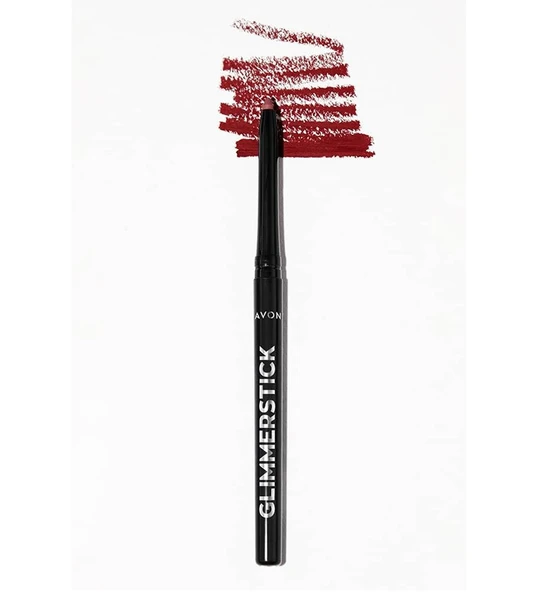 Avon Glimmerstick Dudak Kalemi Red Brick Yoğun Pigmentasyon ve Kalıcılık Özelliğiyle ürün görseli