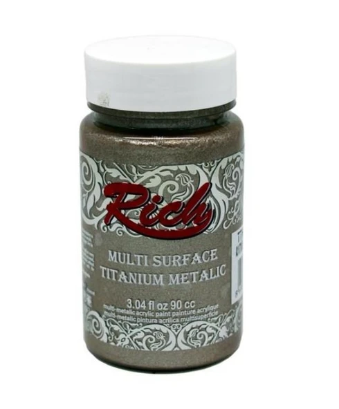 Rich Multi Surface Titanium 2508 Antik Bej Metalik 90 cc ürün görseli 1