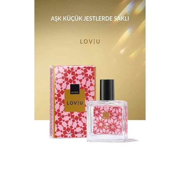 AVON Love U Kadın Parfüm EDP 30ml - Resim 2