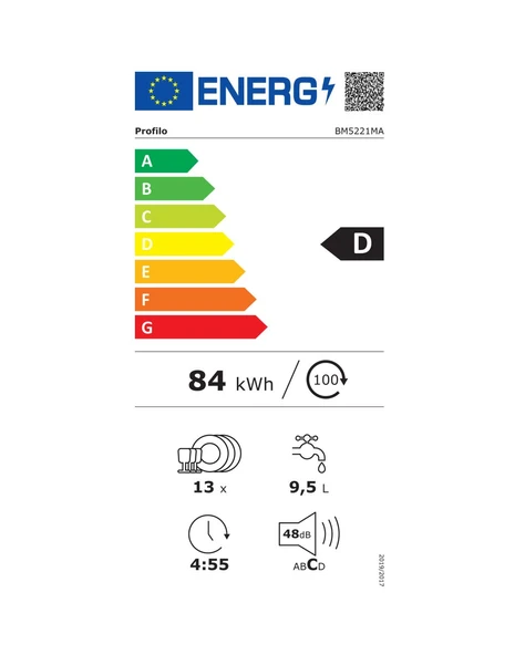 Profilo BM5221MA D Enerji Sınıfı 5 Programlı 13 Kişilik Bulaşık Makinesi - Resim 7