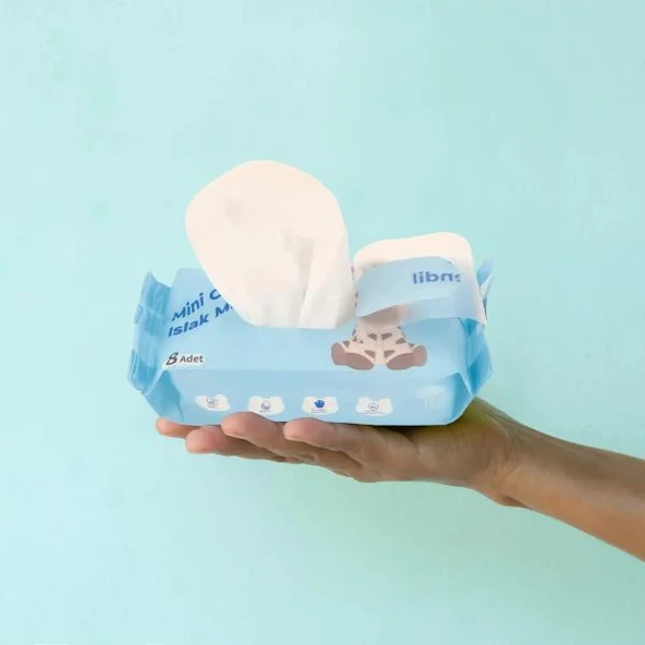 Mini Cep Islak Mendili - Resim 2