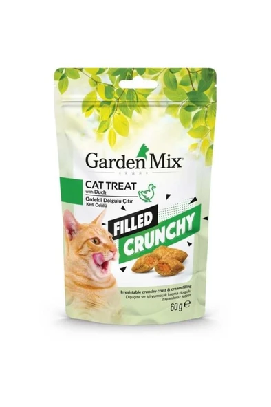 Gardenmix Ördekli İçi Dolgulu Kedi Ödülü 60gr Skt: 07/2026 ürün görseli