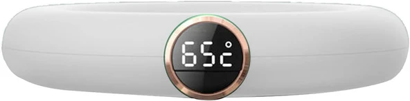 Generic Bardak Isıtıcı Mat 8 Saat Zamanlı Kapatma 10W Elektrikli Isıtma Fincan Mat Ev Masası Için USB Destekli (WHITE) - Resim 3