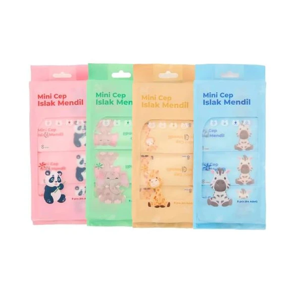 Mini Cep Islak Mendili ürün görseli