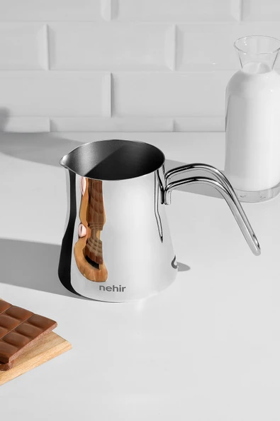 Nehir elegant çeyiz seti takımı - 19 parça tencere çaydanlık cezve seti takımı - Resim 6