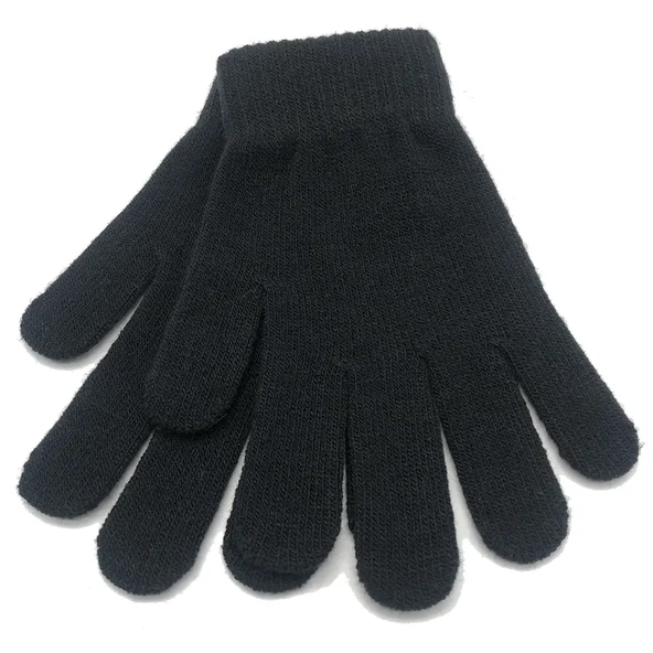 Siyah Kışlık Tiriko Kadın Eldiven Siyah Eldiven - Resim 5