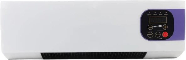 Elektrikli Duvar Isıtıcı, 3 -Hızlı Duvar Isıtıcı PTC İç Kullanım İçin Kolay Destek Isıtma (AB fişi 220V) - Resim 5