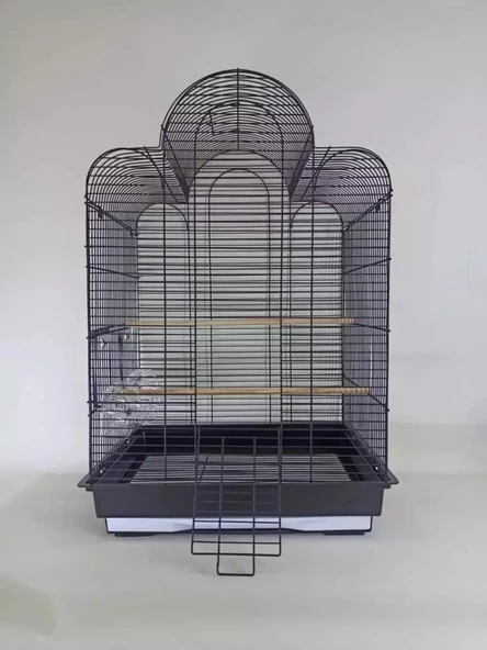 Dayang Kubbeli Kafes 47.5x36x69cm Siyah ürün görseli