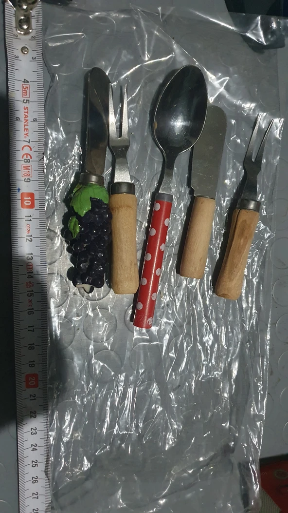 Çatal bicak kaşık karma çocuk için ürün görseli