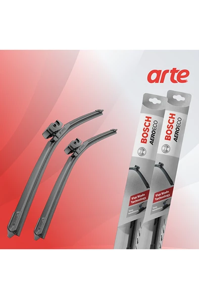 Volkswagen Taigo 2021-2025 Uyumlu Ön Silecek Takımı | Aeroeco Serisi | 2'li Set | - Resim 3