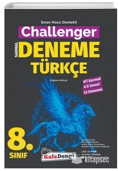 8.Sınıf Türkçe Challenger 12 Branş Denemesi Kafadengi ürün görseli