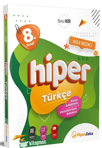 8.Sınıf Hiper Türkçe Konu Anlatımlı Soru Bankası Hiperzeka ürün görseli 1