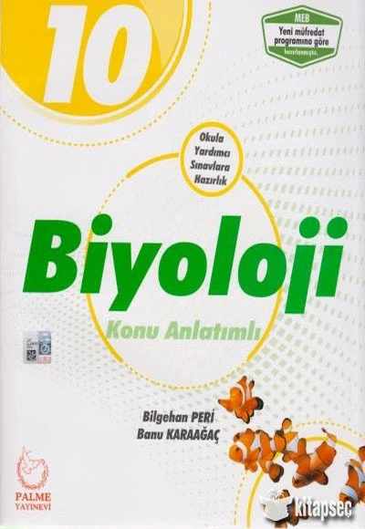 Palme 10.Sınıf Biyoloji Konu Anlatim ürün görseli 1