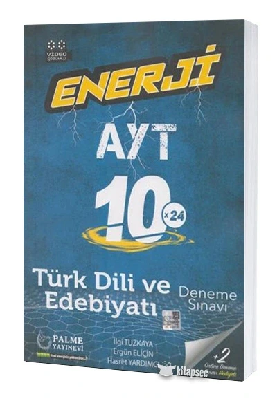 Palme Türk Dili Edebiyati Enerji 10 Deneme ürün görseli 1