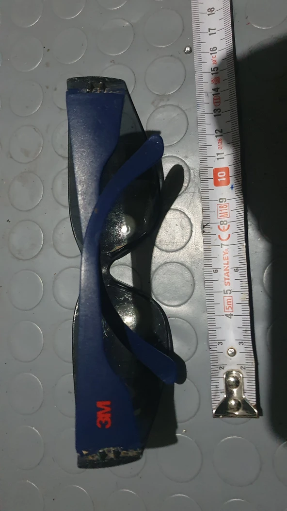 3m 2721 koruyucu gözlük ikinci el - Resim 2