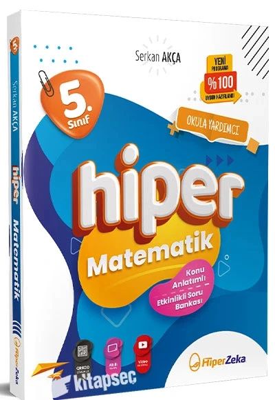 5.Sınıf Hiper Matematik Konu Anlatımlı Soru Bankası Hiperzeka ürün görseli