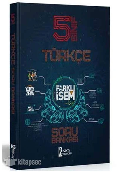 İsem 5.Sınıf Türkçe Soru Bankası ürün görseli