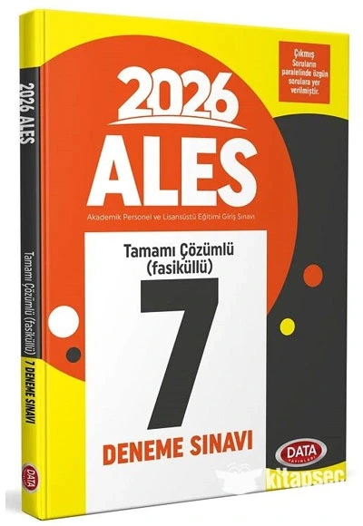 Data Ales Çözümlü 7 Deneme Sınavı ürün görseli
